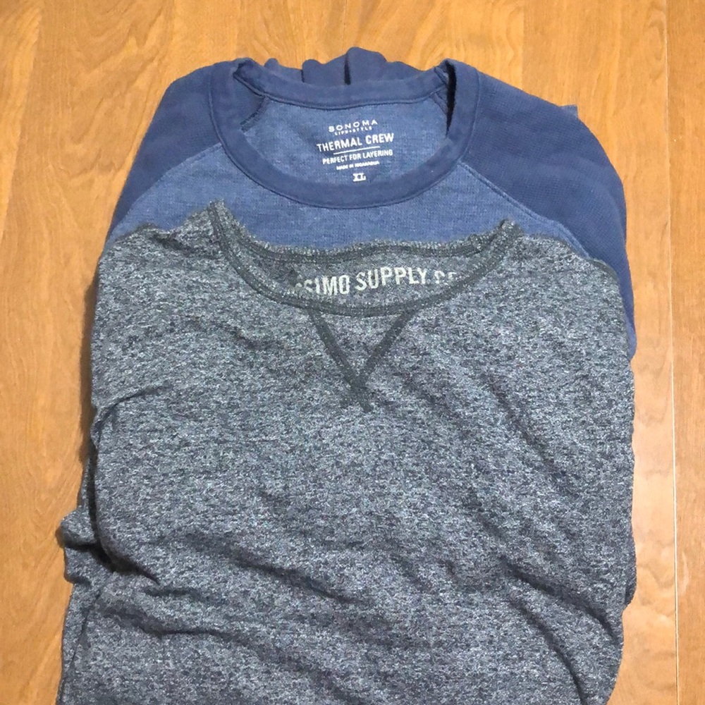 Men’s long sleeve shirt set